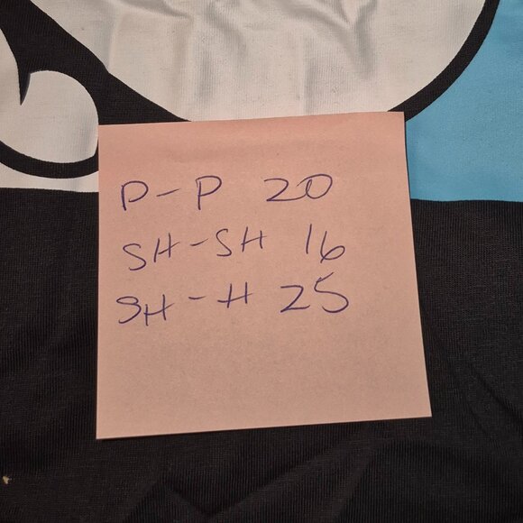 NWOT Amazon Essentials Black Disney Short-Sleeve Crew-Neck T-Shirt (L) - Picture 7 of 7